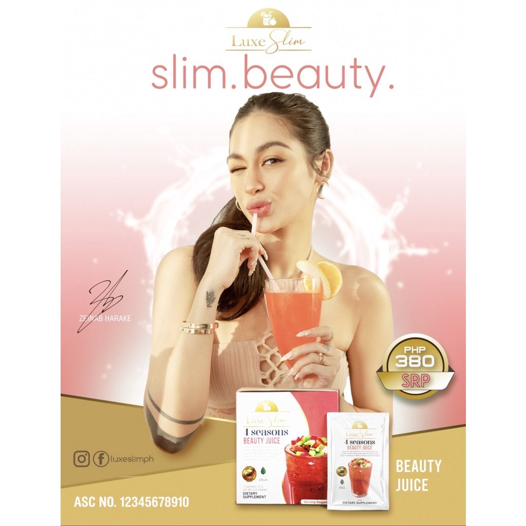 Luxe Slim Coffee /Beauty Juice by Anna Magkawas , Macchiato , Turmerico, Cucumber, Four Season