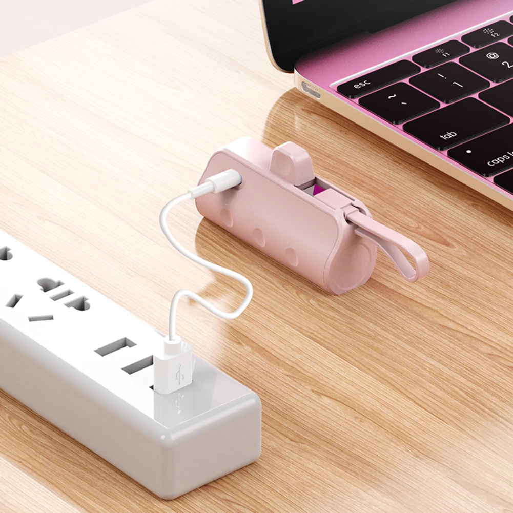 Mini 5000mAh Pocket Power Bank