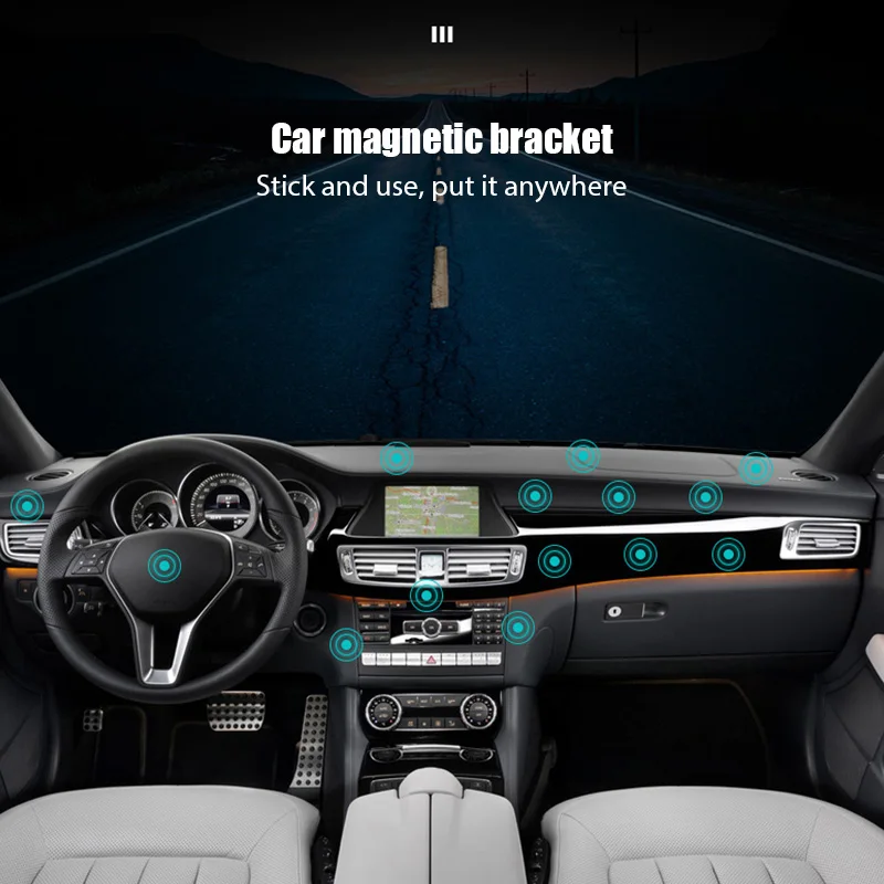 Magnetic Car Phone Holder Magnet Mount Mobile Cell Phone Stand