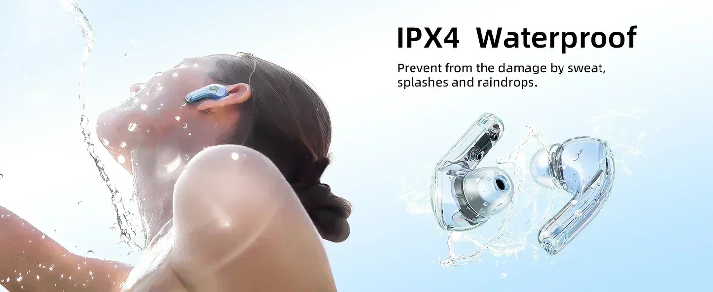 Crystal Series Wireless Earphone Bluetooth