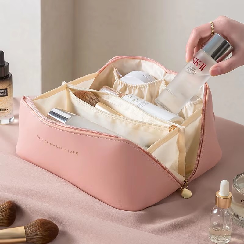 Luxury Cosmetic Travel Bag Pouch Makeup Organizer