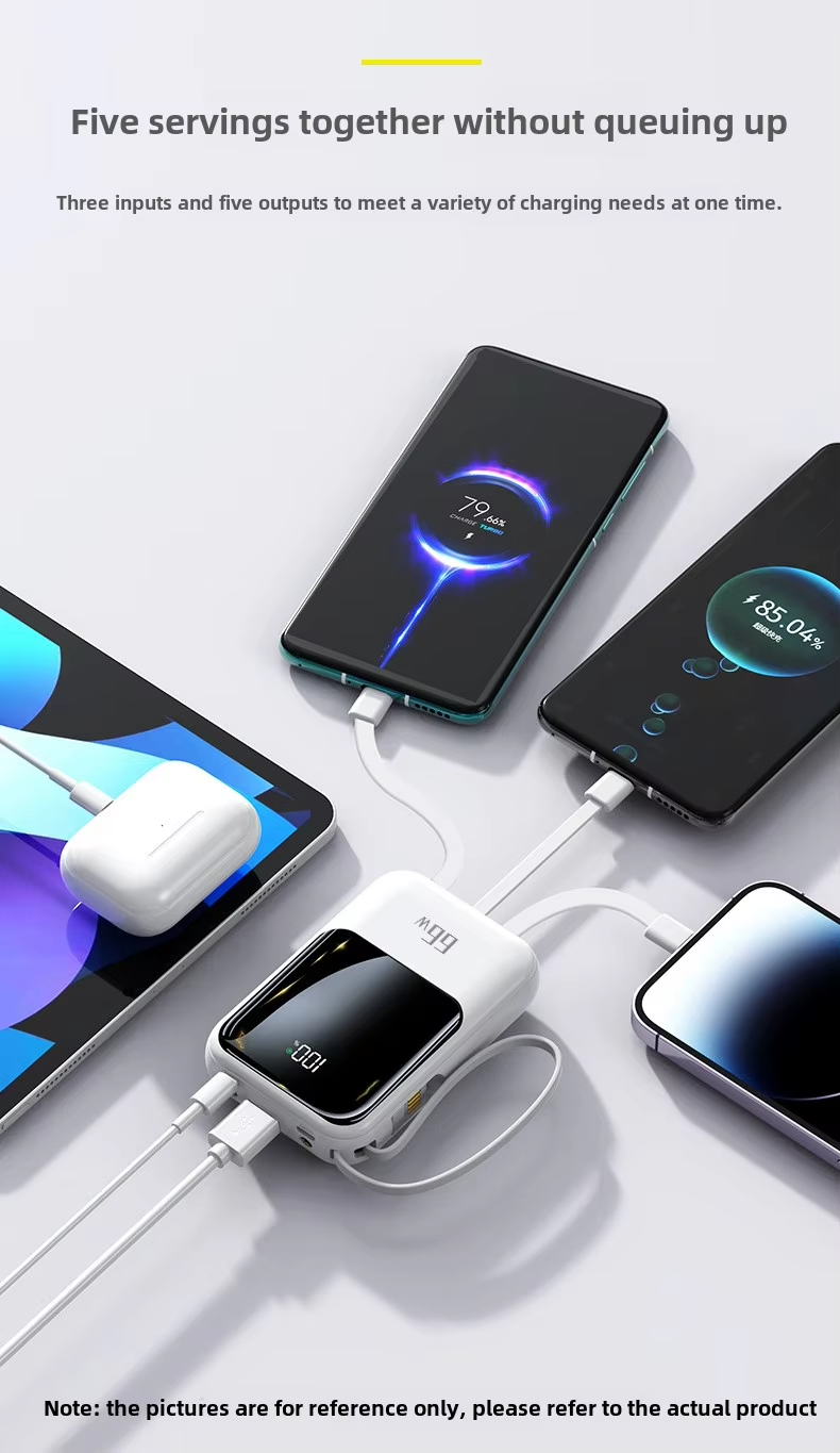 Power Bank Fast Charging 10000 mah Large Capacity Portable