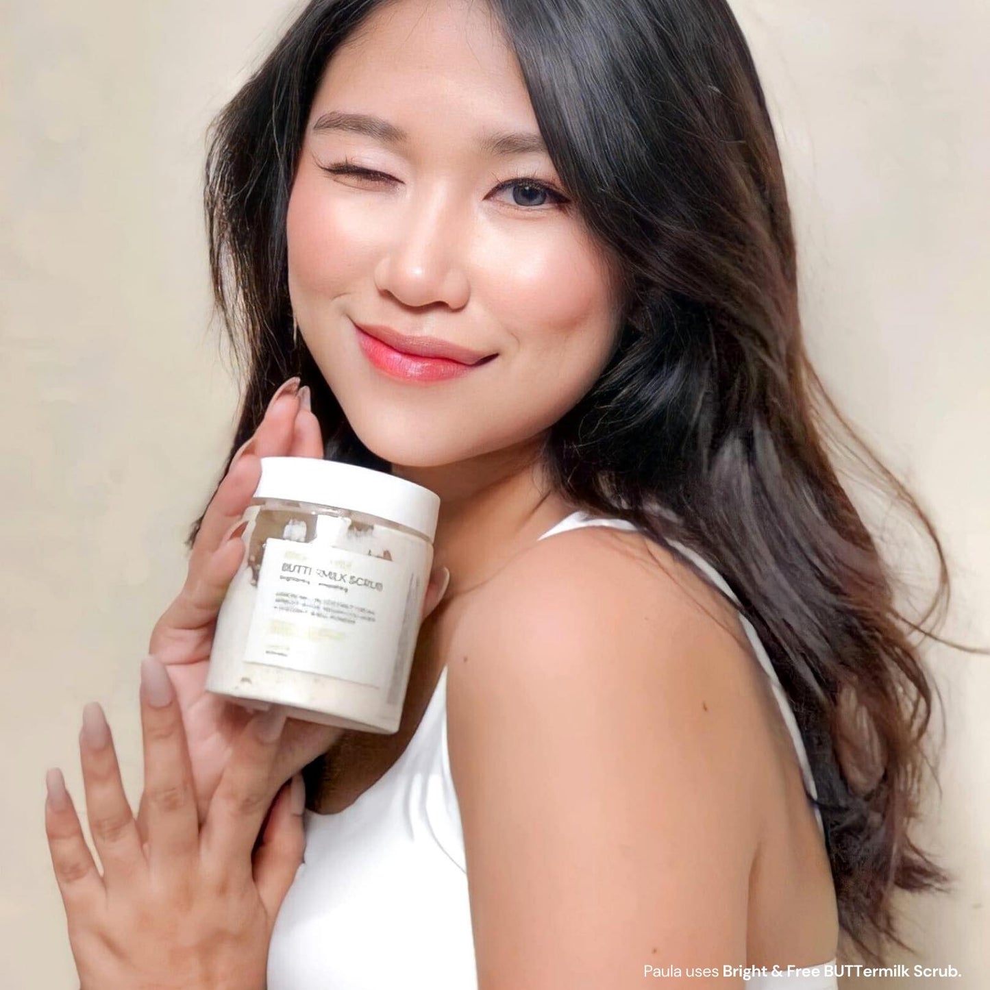 CATT & CO. BRIGHT & FREE BUTT-ERMILK SCRUB