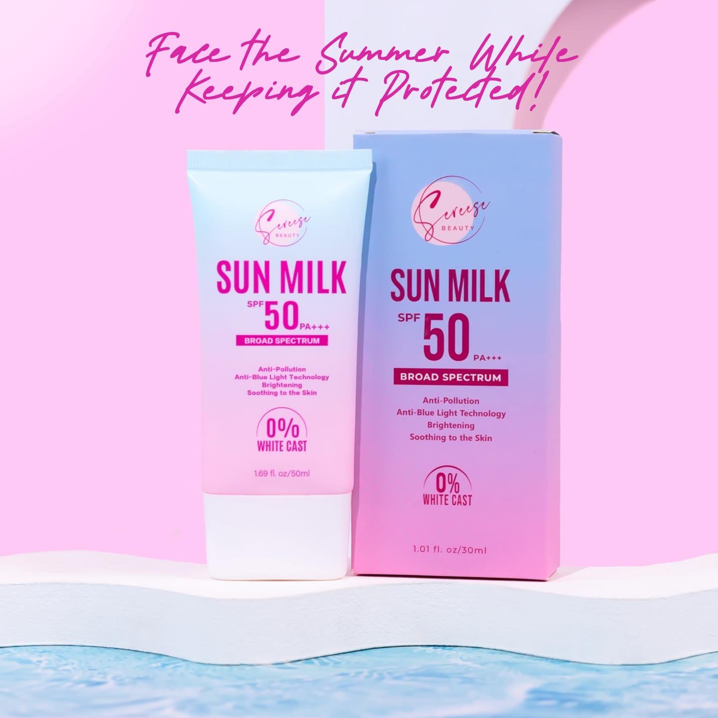 SEREESE BEAUTY SUN MILK SPF 50