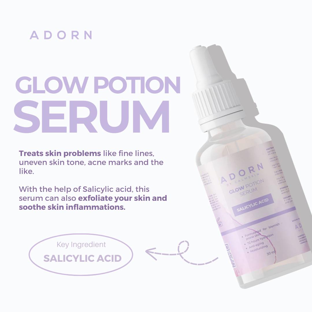 ADORN GLOW POTION TONER | GLOW POTION SERUM BY CALMSKIN