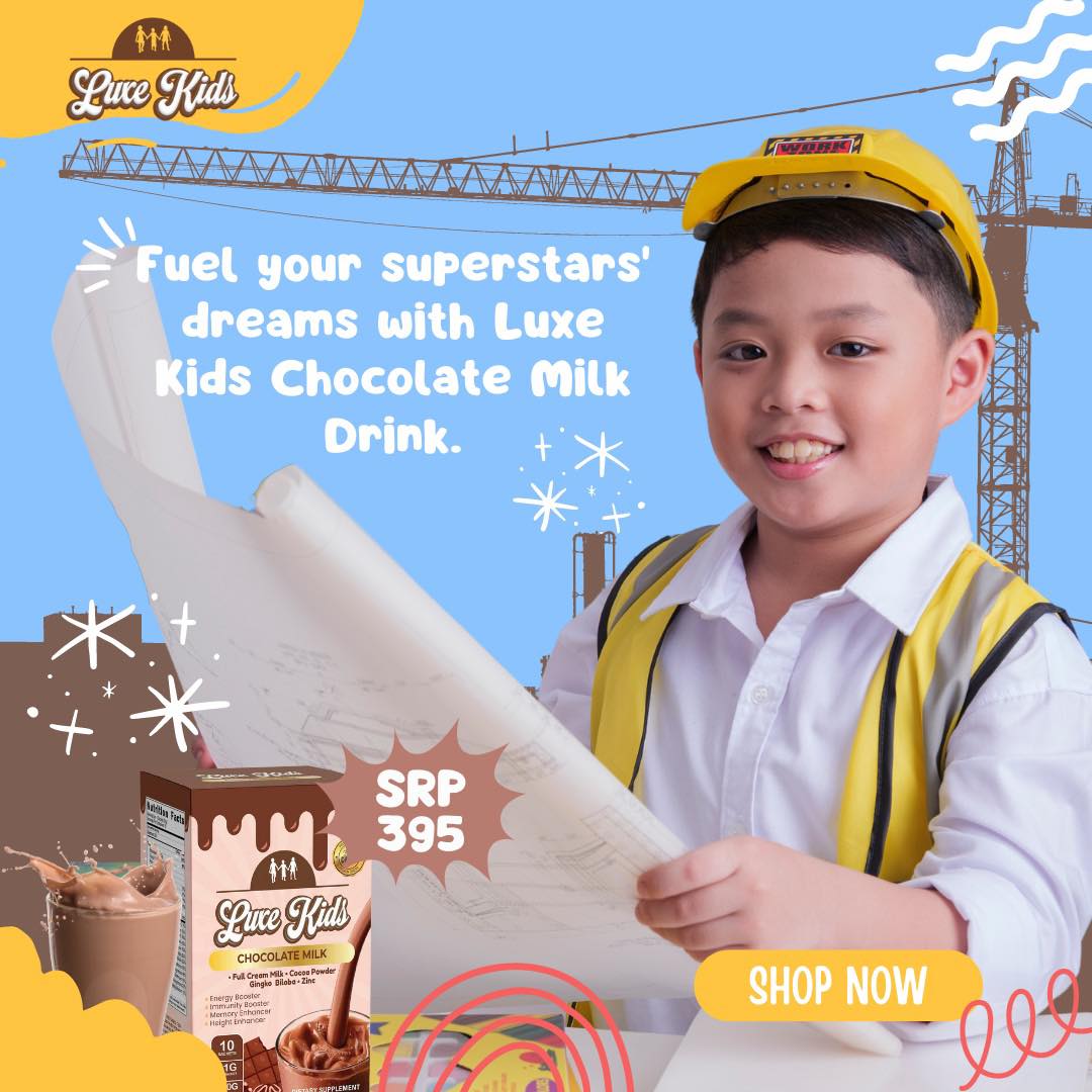 LUXE KIDS CHOCOLATE MILK DRINK