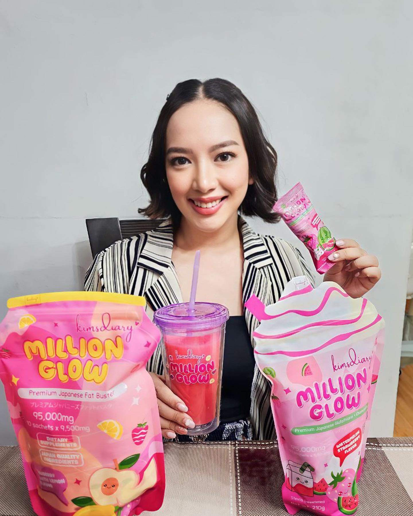 KIMSDIARY MILLION GLOW SLIMMING DRINKS