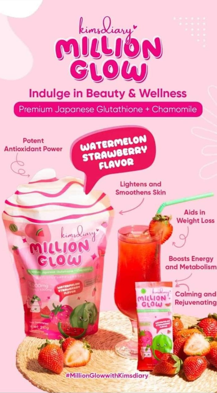 KIMSDIARY MILLION GLOW SLIMMING DRINKS