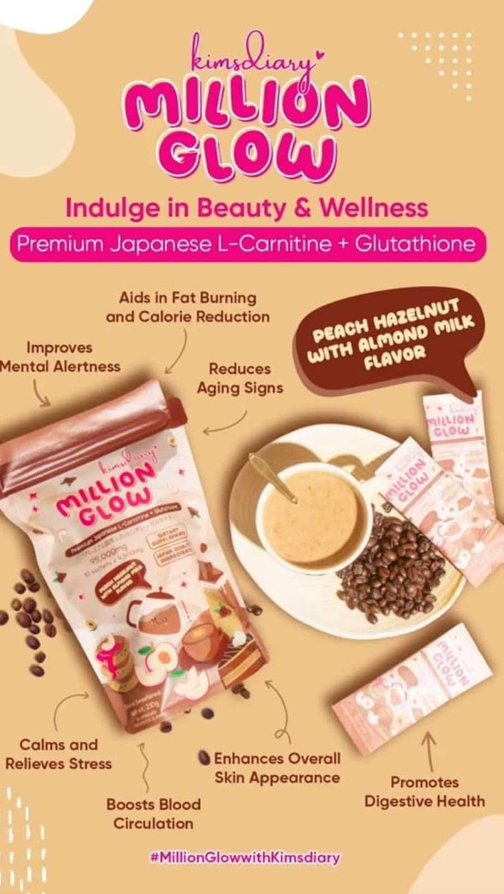 KIMSDIARY MILLION GLOW SLIMMING DRINKS