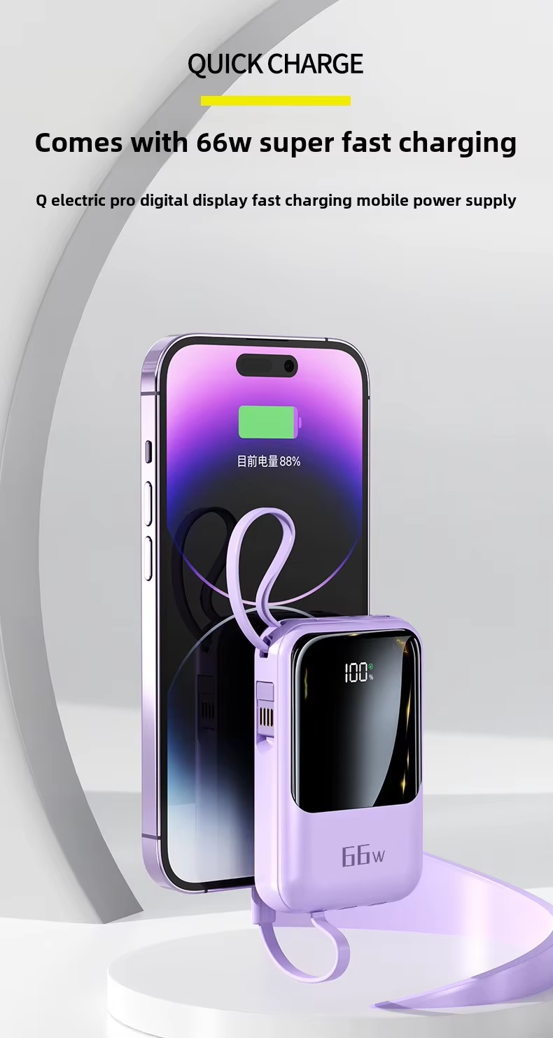Power Bank Fast Charging 10000 mah Large Capacity Portable