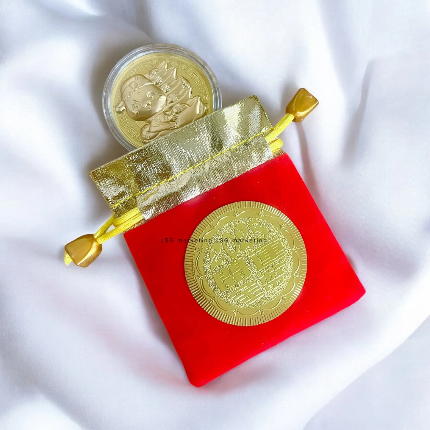 2025 Wealth Fortune Snake Lucky Coin FREE Lucky Bag