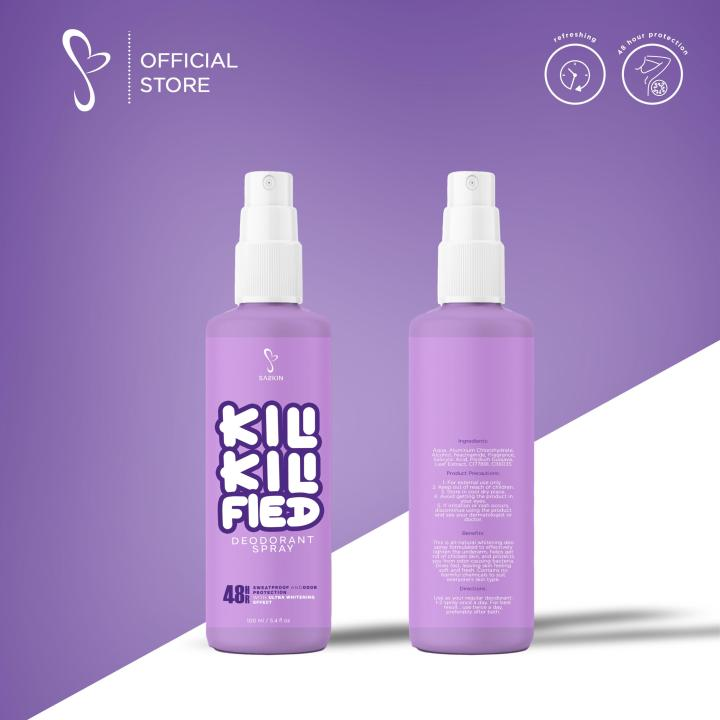KILI-KILI FIED Deodorant Spray By Sachzna