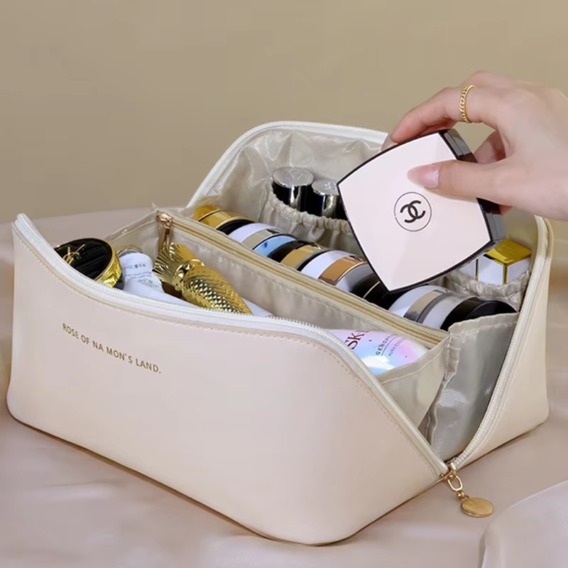 Luxury Cosmetic Travel Bag Pouch Makeup Organizer