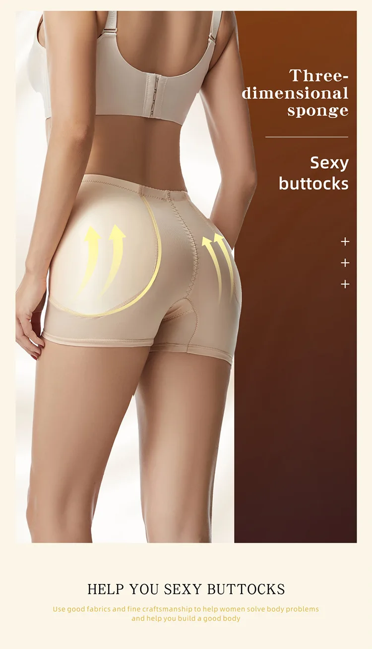 Hip Pads Lifter Hip Enhancer Body Shaper Seamless Underwear Control Panties