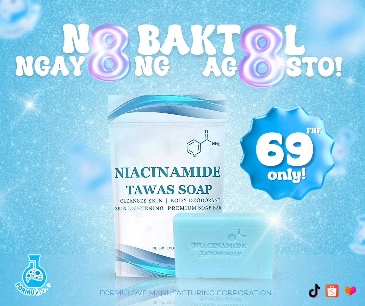Niacinamide Tawas Soap
