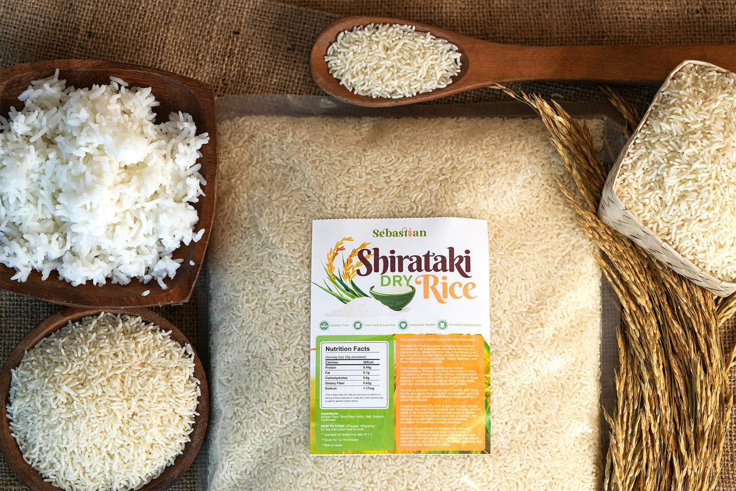 Authentic Shirataki Rice