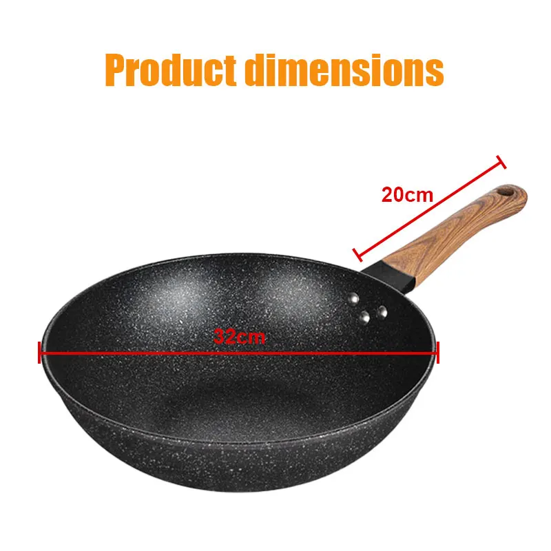 TRENDING! NON STICK PAN Maifan Stone Coating