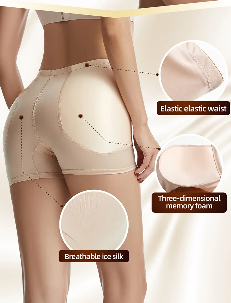 Hip Pads Lifter Hip Enhancer Body Shaper Seamless Underwear Control Panties