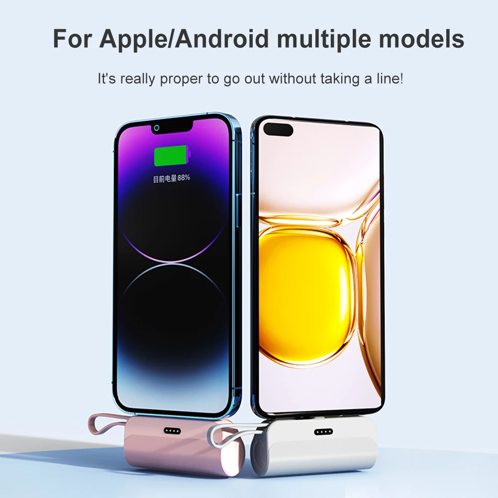 Mini 5000mAh Pocket Power Bank