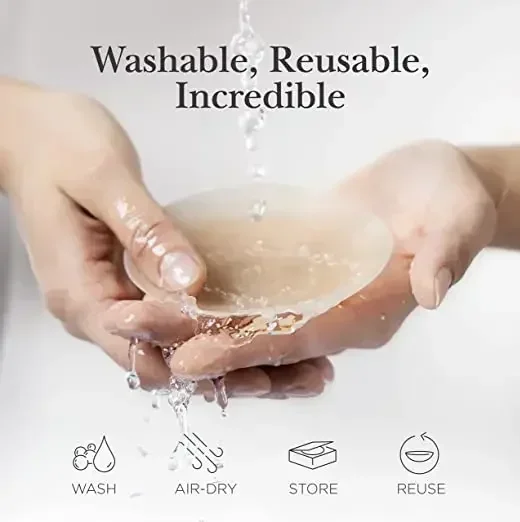 12pcs Reusable Silicone Nipple Cover for Women
