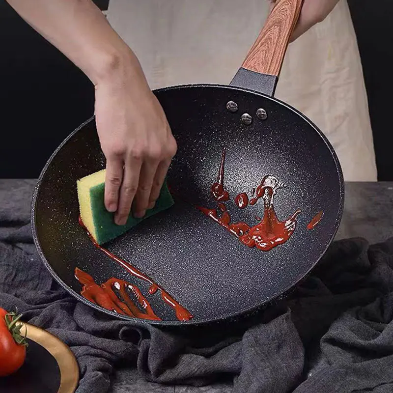TRENDING! NON STICK PAN Maifan Stone Coating