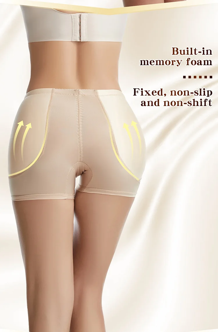 Hip Pads Lifter Hip Enhancer Body Shaper Seamless Underwear Control Panties