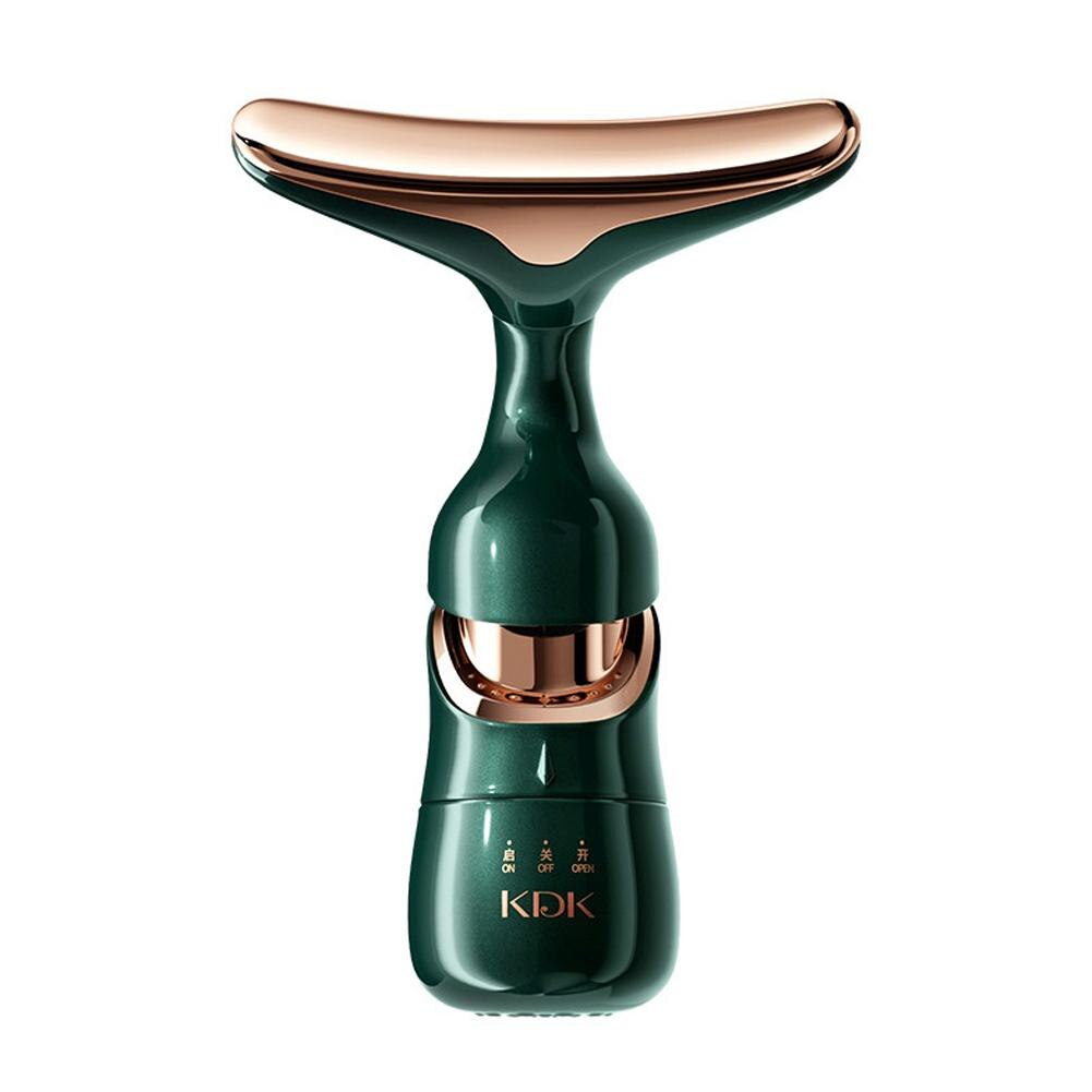 3 In 1 Face Massager Neck Facial Eye Massage Introducer Rejuvenation Beauty Aging Anti Microcurrent Skin Care Device