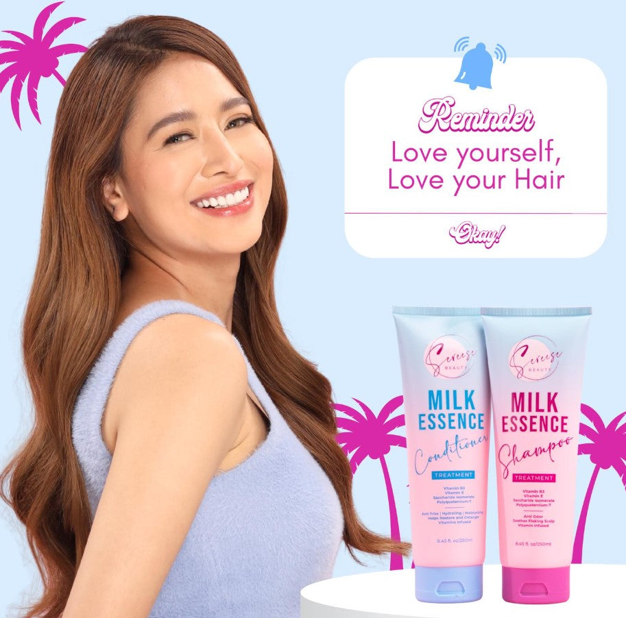 SEREESE MILK ESSENCE HAIR SHAMPOO AND CONDITIONER