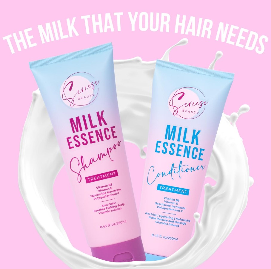 SEREESE MILK ESSENCE HAIR SHAMPOO AND CONDITIONER