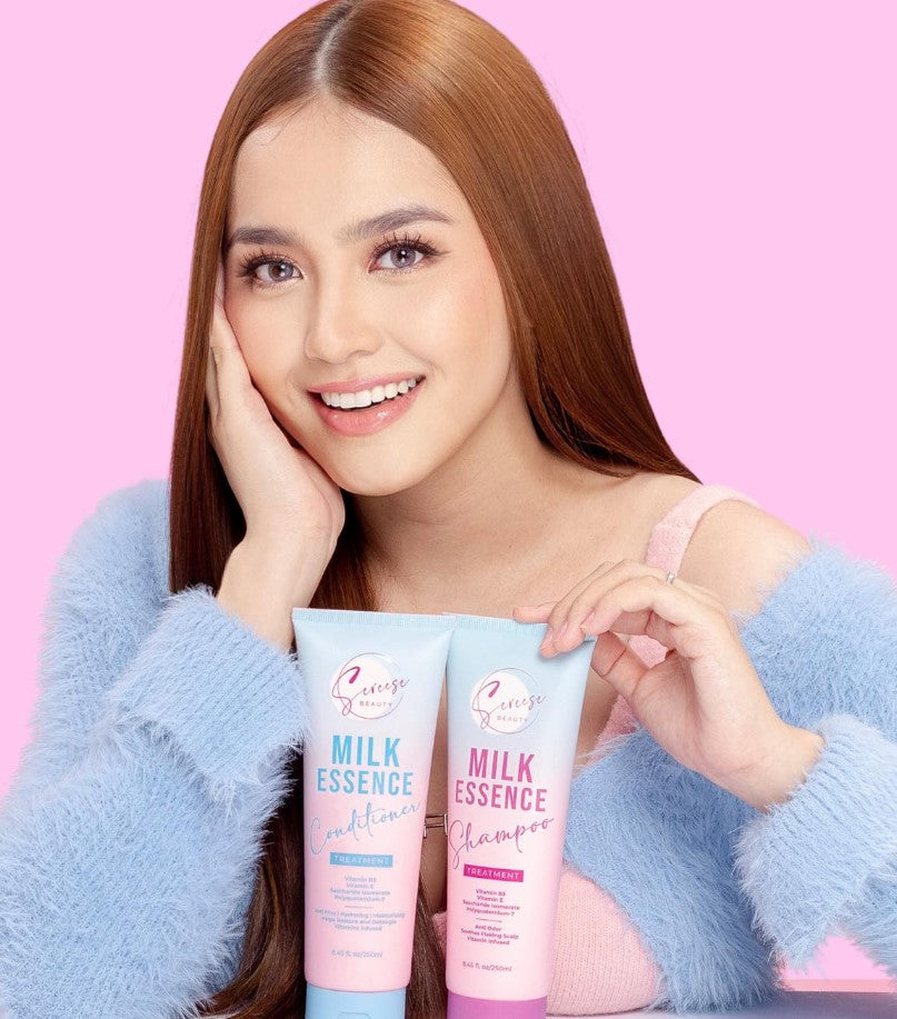 SEREESE MILK ESSENCE HAIR SHAMPOO AND CONDITIONER