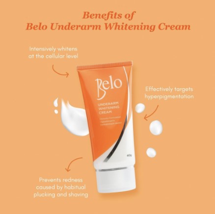 BUY 1 TAKE 1 BELO UNDERARM WHITENING CREAM 40ML
