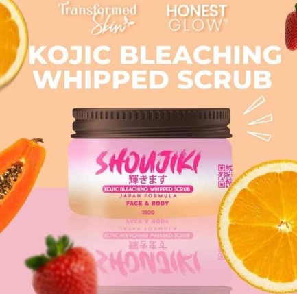 HONEST GLOW SHOUJIKI KOJIC BLEACHING WHIPPED SCRUB