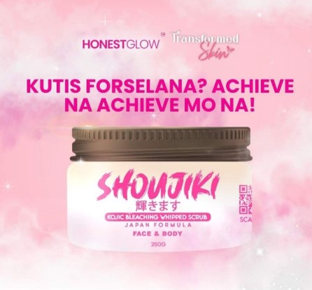 HONEST GLOW SHOUJIKI KOJIC BLEACHING WHIPPED SCRUB