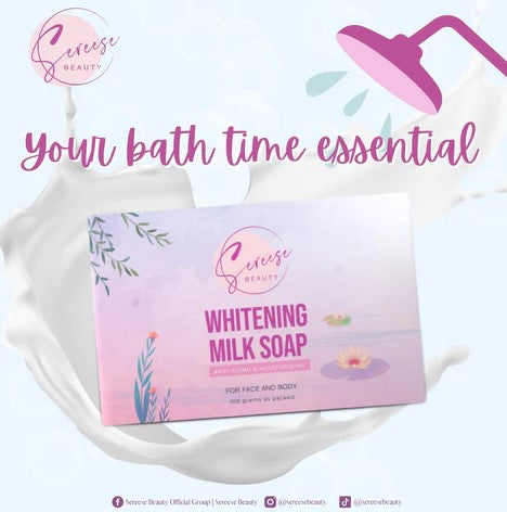 SEREESE BEAUTY WHITENING MILK SOAP