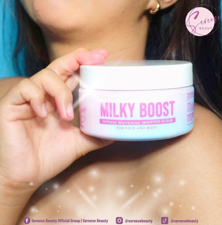 SEREESE BEAUTY MILKY BOOST INTENSE WHITENING WHIPPED SCRUB 250G