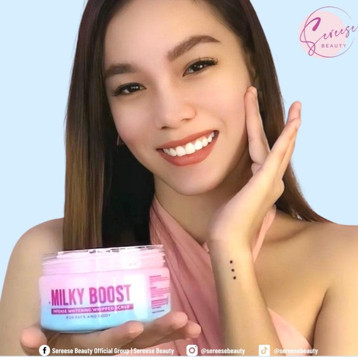 SEREESE BEAUTY MILKY BOOST INTENSE WHITENING WHIPPED SCRUB 250G