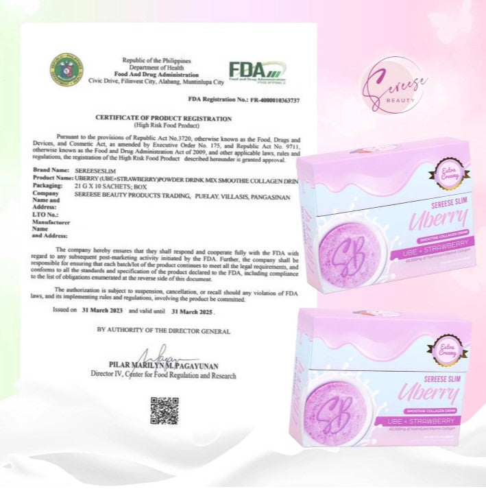 SEREESE BEAUTY SLIM SMOOTHIE COLLAGEN DRINK