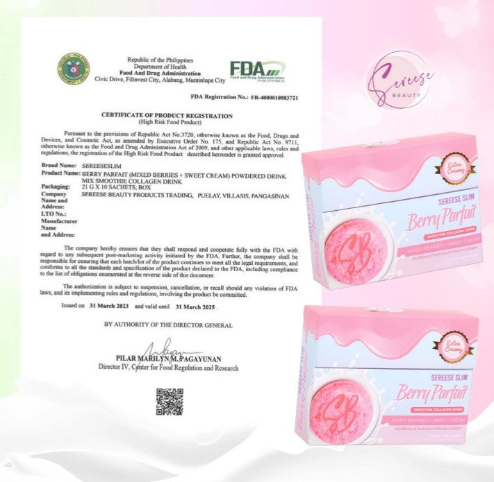 SEREESE BEAUTY SLIM SMOOTHIE COLLAGEN DRINK