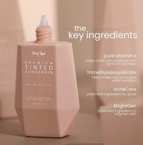 FAIRY SKIN PREMIUM TINTED SUNSCREEN