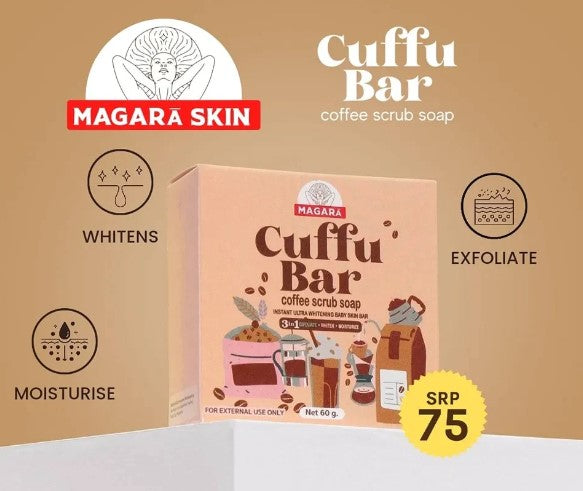 MAGARA SKIN CUFFU BAR 3IN1 SCRUB SOAP