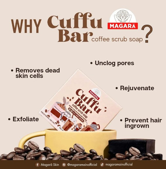 MAGARA SKIN CUFFU BAR 3IN1 SCRUB SOAP