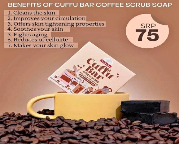 MAGARA SKIN CUFFU BAR 3IN1 SCRUB SOAP