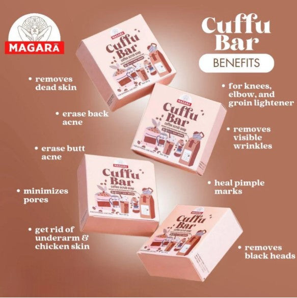 MAGARA SKIN CUFFU BAR 3IN1 SCRUB SOAP