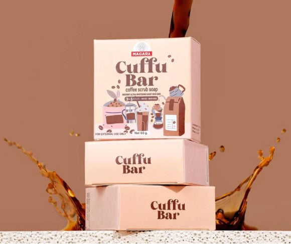 MAGARA SKIN CUFFU BAR 3IN1 SCRUB SOAP