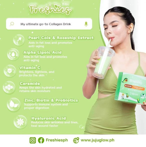 FRESHIES AVOCADO MILK COLLAGEN DRINK