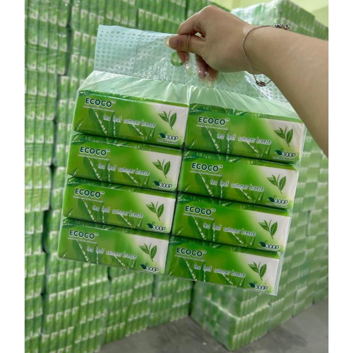 480 Sheets TC Organic Green Tea Facial Tissue Paper Towel