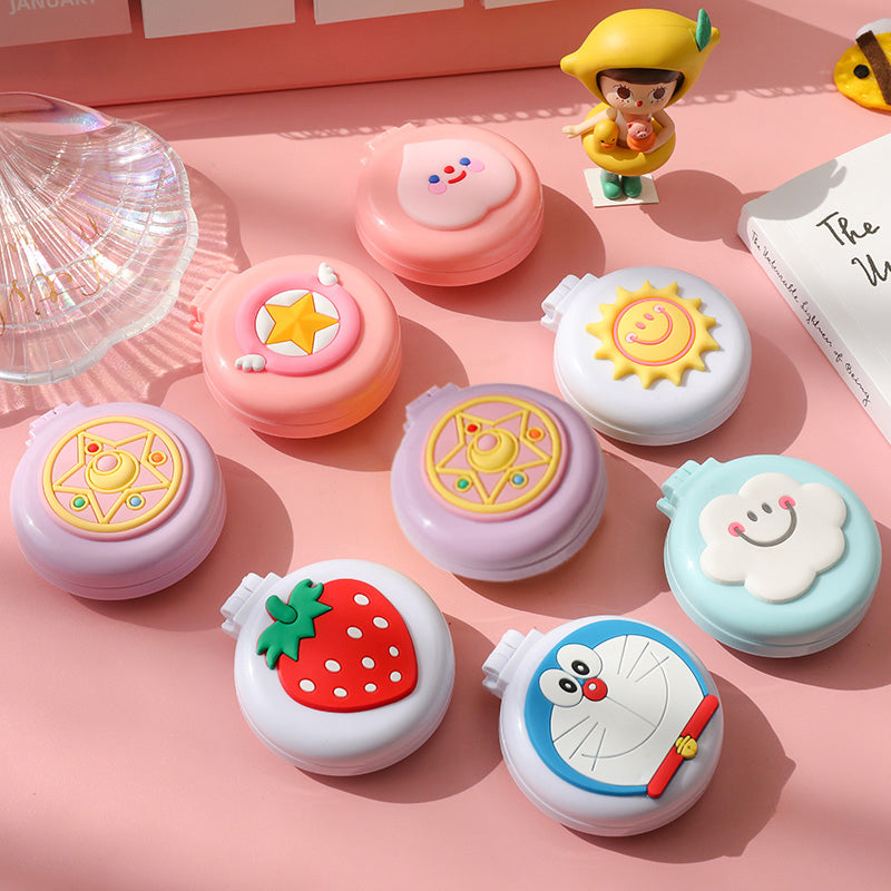 Korean Cute Hairbrush Comb with Mirror