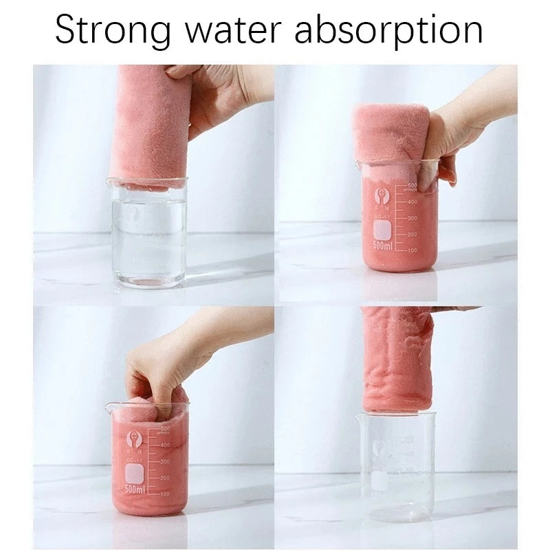 3-in-1 Micro Fiber Soft Absorbent Versatile Luxurious Premium Cotton Bath Towel Bundle