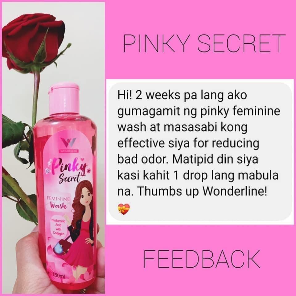 TRENDING PRODUCT! Pinky Secret Feminine Wash by Wonderline