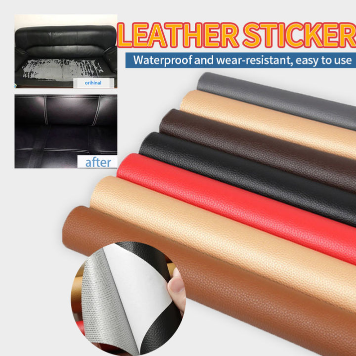 SELF ADHESIVE LEATHER STICKER PATCH – Shoppers Market